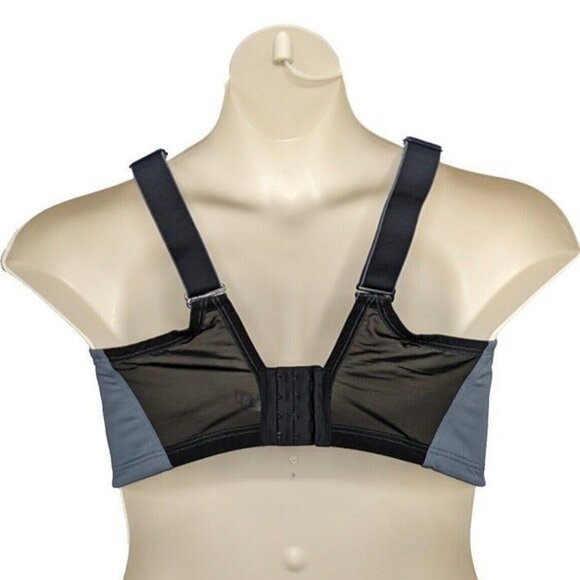 Livi Active Lane Bryant Womens Bra Sports High Impact Cooling 42D Gray - Picture 5 of 10